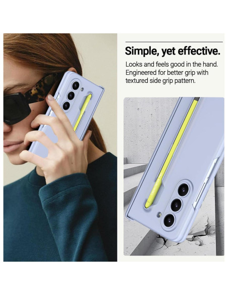 Funda NINKI para Galaxy Z Fold 5 con S Pen y Protector Funda NINKI para Galaxy Z Fold 5 con S Pen y Protector