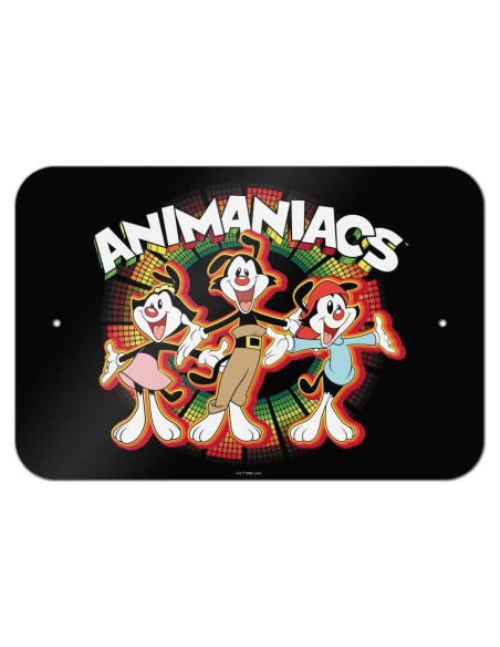 Cartel de Metal Animaniacs 15.3x22.9cm Graphics & More Cartel de Metal Animaniacs 15.3x22.9cm Graphics & More