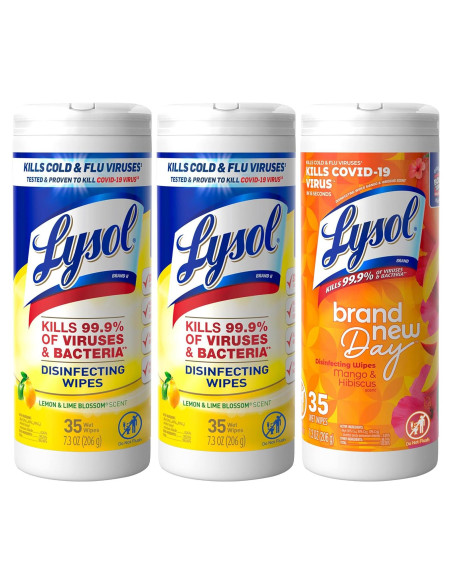 Toallitas Desinfectantes Lysol Multi-Superficie 240 Unidades Toallitas Desinfectantes Lysol Multi-Superficie 240 Unidades