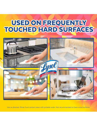 Toallitas Desinfectantes Lysol Multi-Superficie 240 Unidades