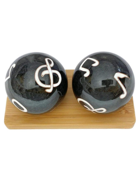 Bolas de Baoding Musicales Top Chi - Terapia de Mano 3.56 cm Bolas de Baoding Musicales Top Chi - Terapia de Mano 3.56 cm
