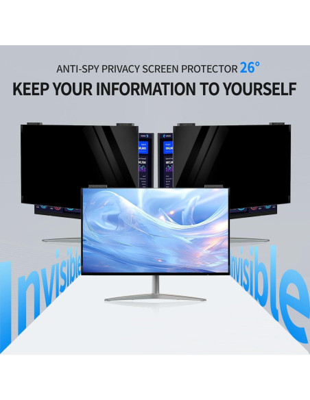 Pantalla de Privacidad Magnética GUDTEKE 23.6" Anti-reflejo Pantalla de Privacidad Magnética GUDTEKE 23.6" Anti-reflejo