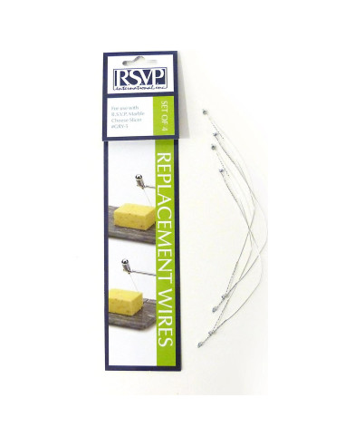 Cortador de Queso RSVP Internacional con Cables de Reemplazo Gris