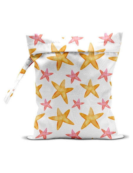 Bolsa Húmeda y Seca Impermeable Estrella 26x32cm para Viaje Bolsa Húmeda y Seca Impermeable Estrella 26x32cm para Viaje