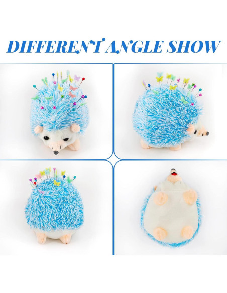 Set de 2 Almohadillas de Costura Erizo SolidGnik con 200 Alfileres Set de 2 Almohadillas de Costura Erizo SolidGnik con 200 Alfileres