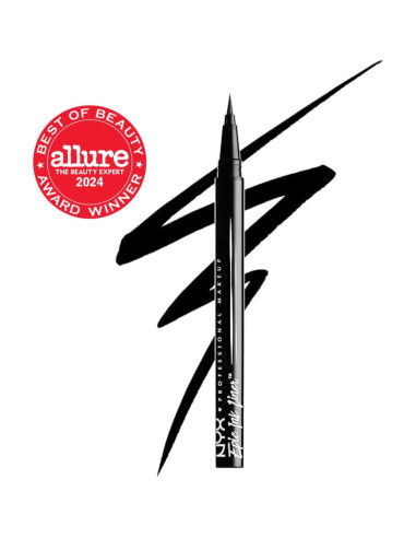 Delineador Líquido Impermeable NYX Epic Ink - Negro Mate