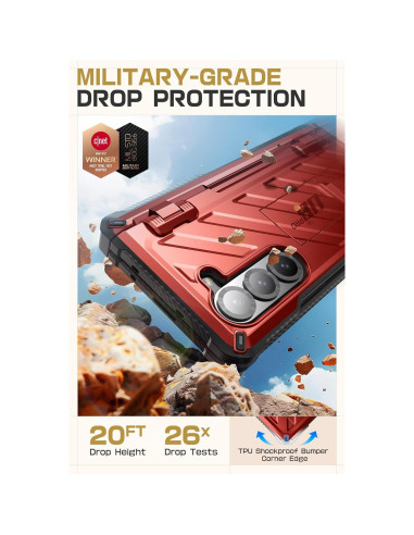 Funda SUPCASE para Samsung Galaxy Z Fold 6 con Soporte S Pen