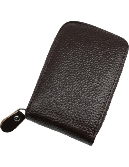 Cartera Slim INNOLIFE de Cuero con Bloqueo RFID - Café Cartera Slim INNOLIFE de Cuero con Bloqueo RFID - Café