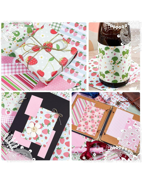 Papel de Scrapbook GORGECRAFT 24 Hojas 12 Estilos 15.2x15.2cm Papel de Scrapbook GORGECRAFT 24 Hojas 12 Estilos 15.2x15.2cm