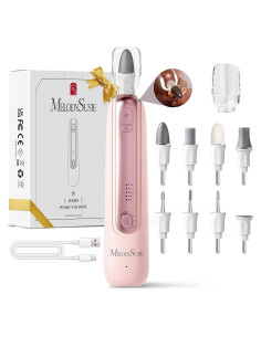Kit de Manicura y Pedicura Eléctrico MelodySusie PC760G 8-en-1