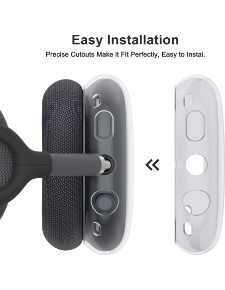 Funda de Silicona Meliya para Auriculares AirPods Max 2024/2020 Funda de Silicona Meliya para Auriculares AirPods Max 2024/2020