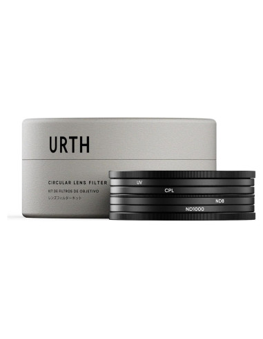 Kit de Filtros de Lente Urth 4-en-1 77mm - UV, CPL, ND8, ND1000