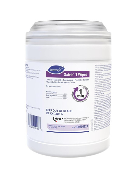 Toallitas Desinfectantes Diversey Oxivir 160 Unidades AHP Toallitas Desinfectantes Diversey Oxivir 160 Unidades AHP