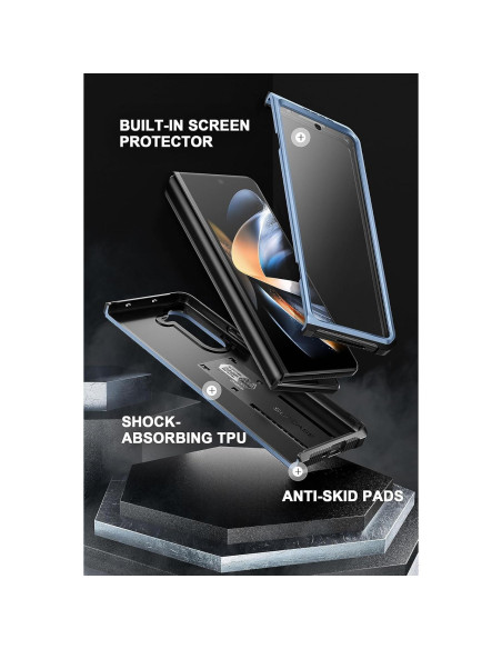 Funda SUPCASE para Galaxy Z Fold 5 con Soporte y Clip Funda SUPCASE para Galaxy Z Fold 5 con Soporte y Clip