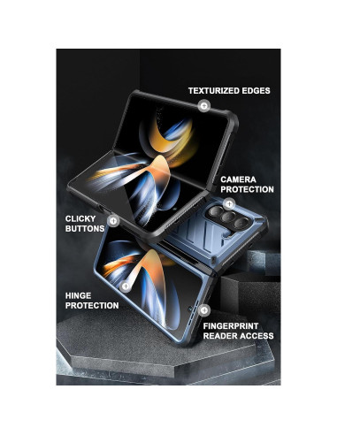 Funda SUPCASE para Galaxy Z Fold 5 con Soporte y Clip