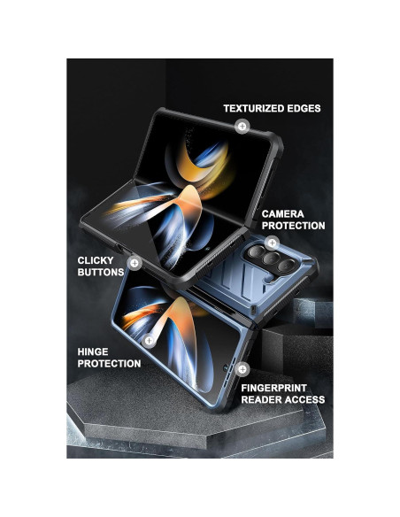 Funda SUPCASE para Galaxy Z Fold 5 con Soporte y Clip Funda SUPCASE para Galaxy Z Fold 5 con Soporte y Clip