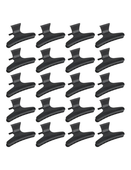 Pinzas para el cabello CIEHER 24 Pack negras 8.26 cm Pinzas para el cabello CIEHER 24 Pack negras 8.26 cm