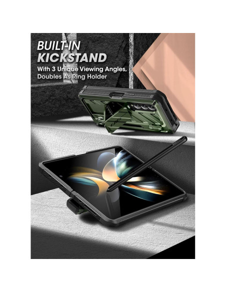 Funda SUPCASE para Galaxy Z Fold 4 con Soporte y Pantalla Funda SUPCASE para Galaxy Z Fold 4 con Soporte y Pantalla