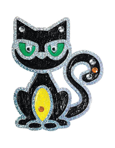 Kit de Manualidades Halloween Creatividad para Niños - Arte de Ventana DIY