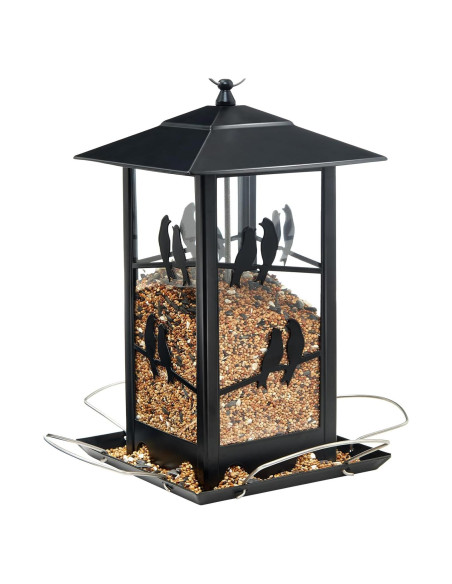 Comedero Grande para Aves Vivace de Metal Colgante 1.81kg Comedero Grande para Aves Vivace de Metal Colgante 1.81kg
