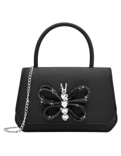 Bolso de Noche para Mujeres Milisente - Cartera de Fiesta de Cuero Sintético