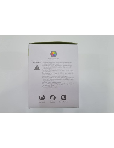 Luz Nocturna Tekemai Tren Recargable USB 9 Colores Ajustable