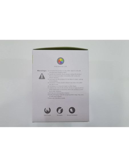 Luz Nocturna Tekemai Tren Recargable USB 9 Colores Ajustable Luz Nocturna Tekemai Tren Recargable USB 9 Colores Ajustable