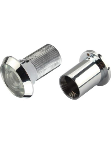 Mirador de Puerta de Seguridad MuLuo Cromo 220 22mm