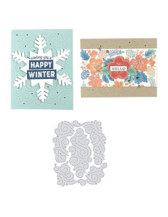 Troqueles de Corte de Relieve para Tarjetas PTOOL 9.19x7.90cm