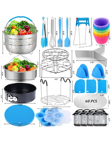 Juego de Accesorios para Olla a Presión Sugaroom 6L