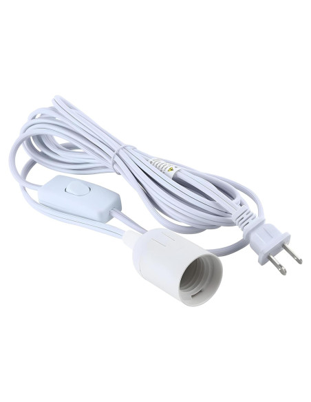 Cable de Extensión para Linterna Colgante Simple Deluxe E26 3.66m Cable de Extensión para Linterna Colgante Simple Deluxe E26 3.66m