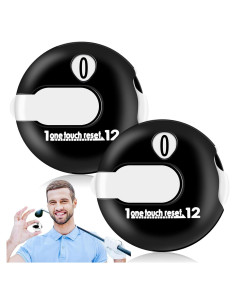 Contador de Puntuación de Golf Weewooday 2 Piezas Clicker