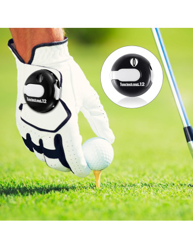 Contador de Puntuación de Golf Weewooday 2 Piezas Clicker