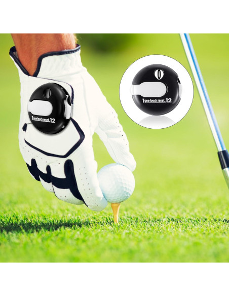Contador de Puntuación de Golf Weewooday 2 Piezas Clicker Contador de Puntuación de Golf Weewooday 2 Piezas Clicker
