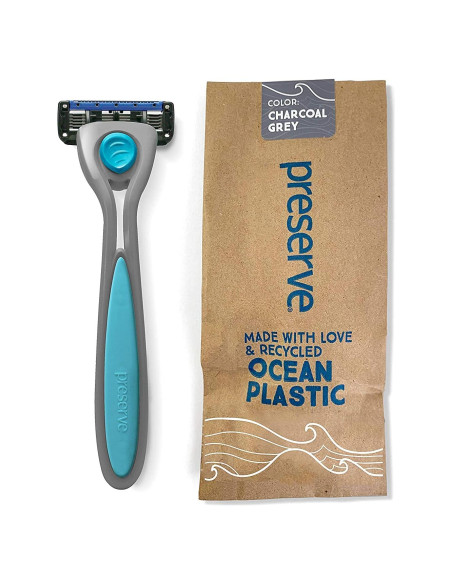 Sistema de Afeitado Preserve POPi Shave 5 Cuchillas Gris Carbón Sistema de Afeitado Preserve POPi Shave 5 Cuchillas Gris Carbón