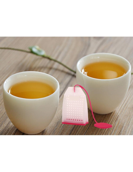 Infusores de Té de Silicona Dwwffer - 4 Piezas Reutilizables Infusores de Té de Silicona Dwwffer - 4 Piezas Reutilizables