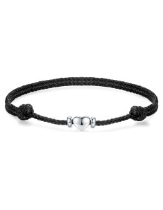 Tobillera Corazón Impermeable Joyería Boho 925 Plata Esterlina