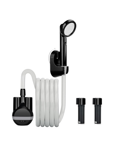 Ducha portátil Anngrowy JP-2003 recargable 2m acero inoxidable