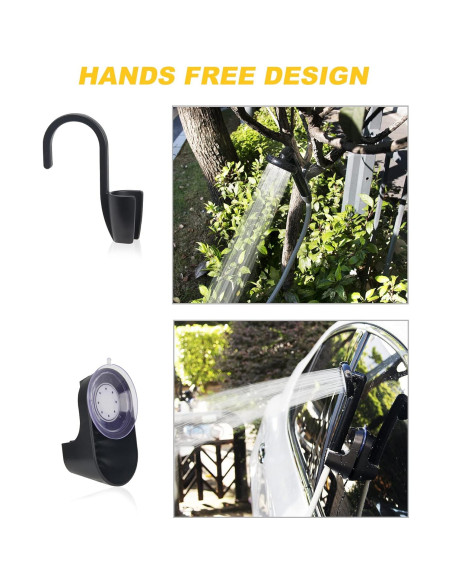 Ducha portátil Anngrowy JP-2003 recargable 2m acero inoxidable Ducha portátil Anngrowy JP-2003 recargable 2m acero inoxidable