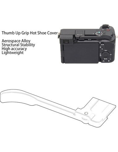 Cubierta de zapata caliente GOWENIC para cámara A6700 - Ergonomía y precisión