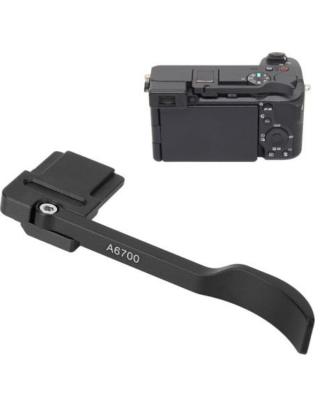 Cubierta de zapata caliente GOWENIC para cámara A6700 - Ergonomía y precisión Cubierta de zapata caliente GOWENIC para cámara A6700 - Ergonomía y precisión