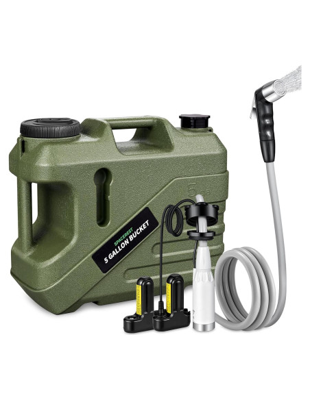 Ducha Portátil SPACEREST para Camping 19L Recargable Ducha Portátil SPACEREST para Camping 19L Recargable