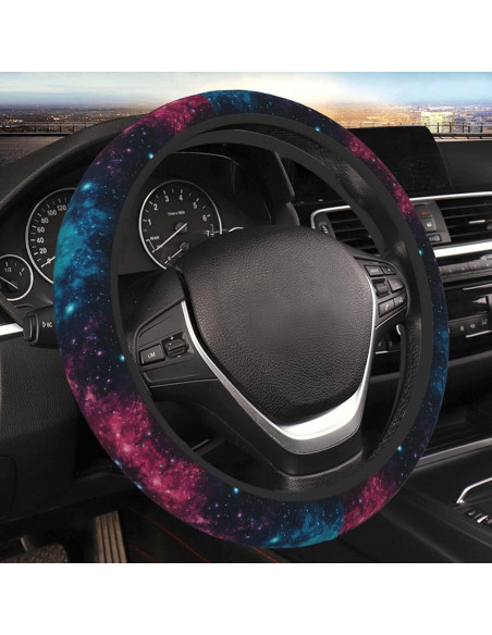 Cubierta de Volante Vykmvtyb Universal 38cm Antideslizante Cubierta de Volante Vykmvtyb Universal 38cm Antideslizante