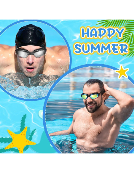Paquete de 20 Gafas de Natación Antivaho UV Xuhal para Adultos Paquete de 20 Gafas de Natación Antivaho UV Xuhal para Adultos