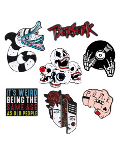 Conjunto de 7 Pines de Esmalte Berserk - Pibupibu