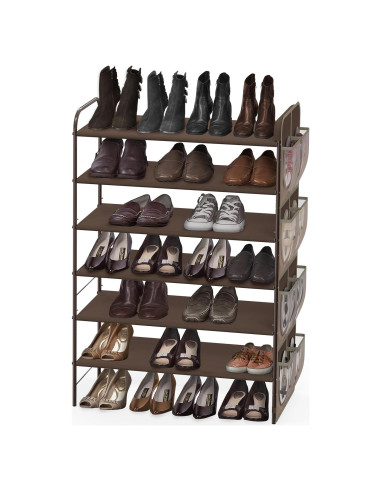 Organizador de Zapatos 6 Niveles Simple Houseware Bronce