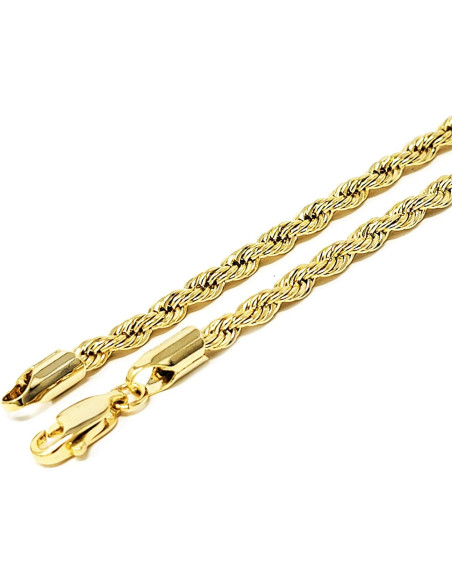 Tobillera de Oro Electrolítico Fashion 21 para Mujeres 25.4 cm Tobillera de Oro Electrolítico Fashion 21 para Mujeres 25.4 cm