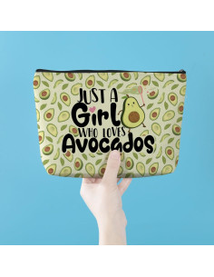 Bolsa de Maquillaje Azteoiz Aguacate 24.6x17.8cm Impermeable 2