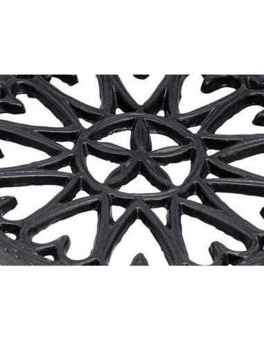 Trivet de Hierro Fundido Minuteman 17.78 cm Negro