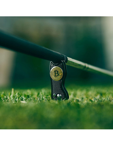 Herramienta de Golf HODL 21 3 en 1 Plegable - Divot, Marcador y Soporte